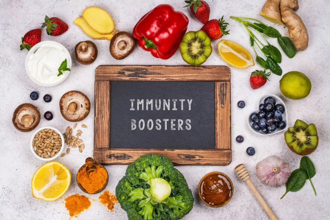 Food sources that are good for immunity.