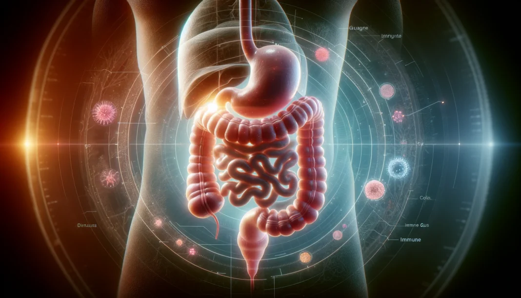 Full-body digestive system illustration showing GI tract to highlight can defects in the GI tract be prevented