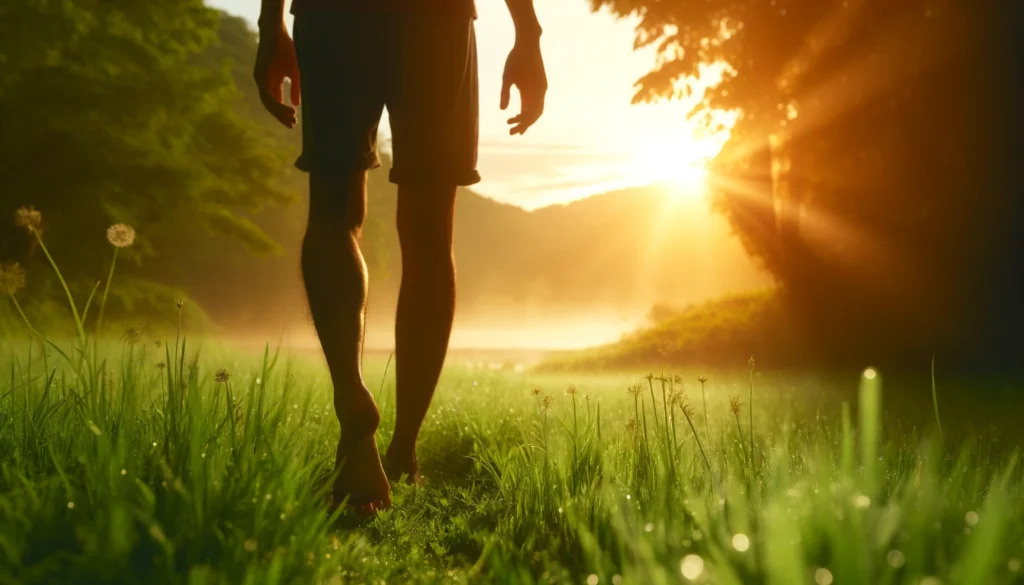 Peaceful wellness image representing the possibility of fully healing leaky gut through long-term care