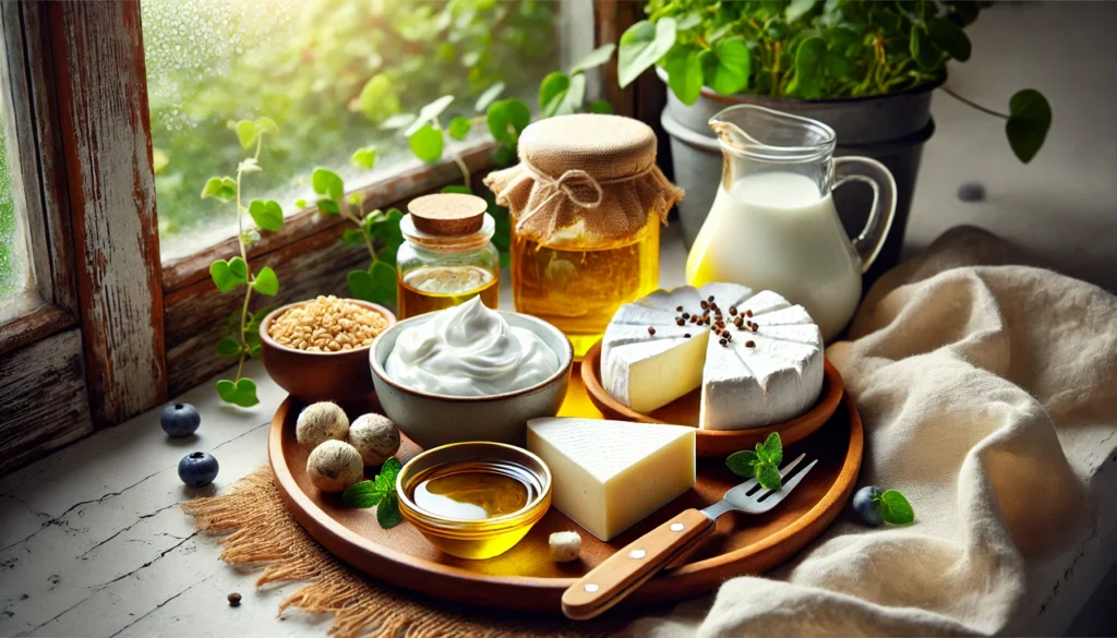 Whole-food sources of MCTs like goat yogurt, ghee, coconut oil, and goat cheese for weight loss
